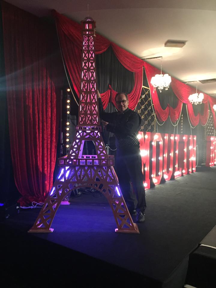 Eiffel tower for hire
