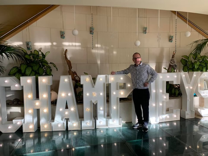 Champneys Giant Letters