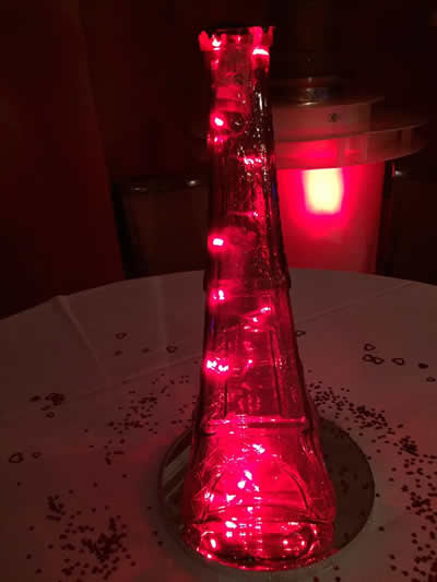 moulin rouge table centre piece