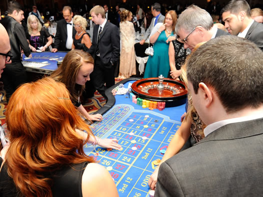 roulette tables for hire