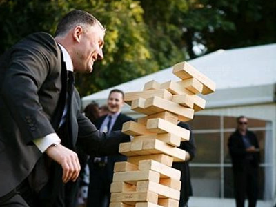 giant Jenga for hire