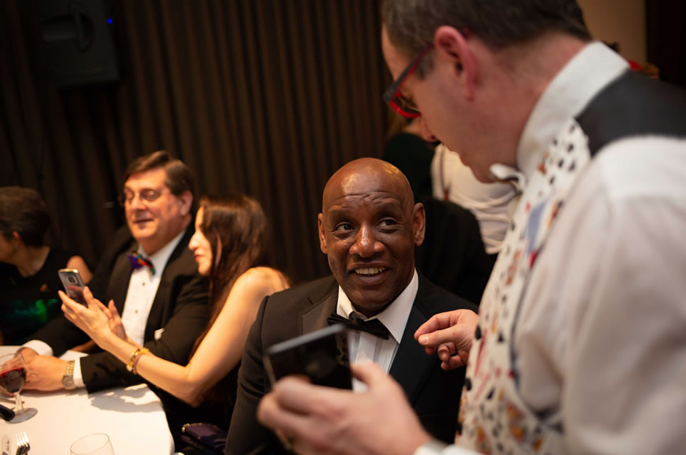 Andrew with Shaun Wallace