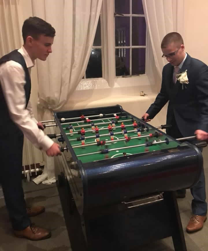 table football for hire