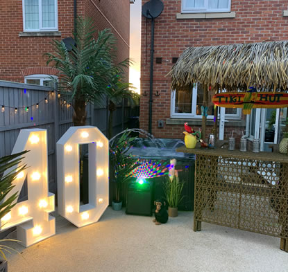 large light up letters